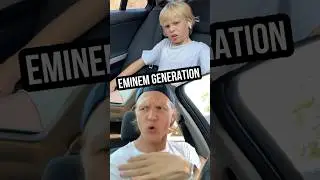 Generation gap visualization on Eminem 😎 #music #eminem #generationgap