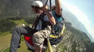 Vol en parapente biplace Leysin - Berneuse