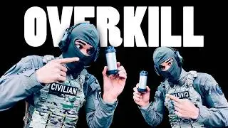 😱 Tested the MOST DANGEROUS AIRSOFT GRENADE! Shocking Result&hellip;​⁠(40MAX Whirligig II) @40max-airsoft
