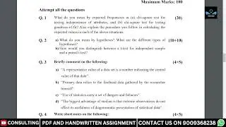 What do you mean by expected frequencies in chi-square test for testing independence of attributes