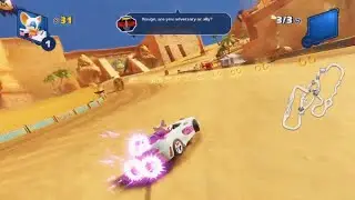 Team Sonic Racing - Sand Road (Standard Race) (Expert) (All Characters)