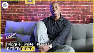 Peter Piper - Tongue Twister Challenge | The English Experience with Tino Trevor