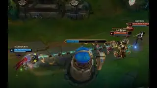 Being victorious with Blitzcrank
