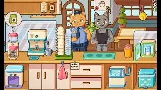Cats & Cups☕ | Cozy relaxing cat inspired coffee shop game filled with lovely ASMR kitchen sounds ❤️
