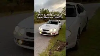 POV it&rsquo;s 1994 and u just brought home ur new Toyota Celica GT-Four