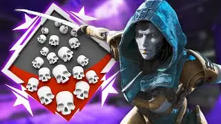 ASH É UM ABUSO TOTAL! PEGANDO 43 KILLS NA RANKED DO APEX LEGENDS EM DUAS PARTIDAS INSANAS! (20 BOMB)