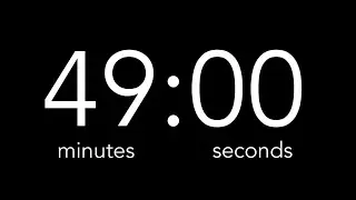 49 Minute Countdown Timer
