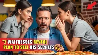 Undercover Boss Orders At His Pizzeria, Stops Cold When 2 Waitresses Reveal Plan To Sell His Secrets