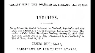 Point Elliott Treaty of 1855 -- Reading