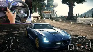 Mercedes &ndash; Benz SLS AMG Black series Dangerous Racing (Nitho drive pro v16) NFS Rivals PC gameplay