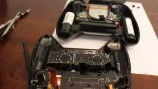 Opening an Nvidia Shield Portable clicking D pad repair