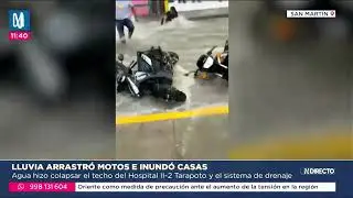 14 01 2026 C8 LLUVIA TORRENCIAL INUNDO CALLES DE TARAPOTO Y AFECTO SISTEMA DE DRENAJE