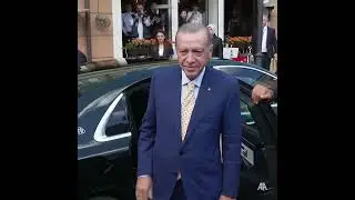 Turkish President Erdogan arrives in Vilnius, Lithuania ahead of NATO summit