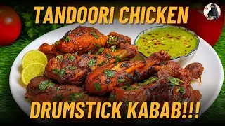 Tandoori Chicken Tangdi Kebab Recipe | Chicken Tandoori Drumstick Without Oven & Tandoor 