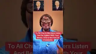 Tithe Is Not Part Of Christianity Members Be Vigilant With Your Money 