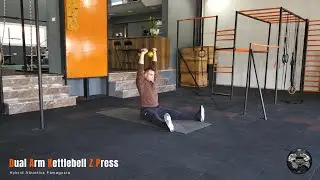 Dual Arm Kettlebell Z Press Adım Adım Nasıl Yapılır!