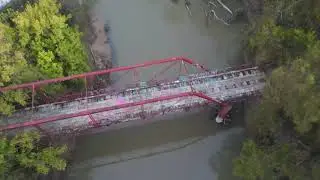 Abandoned Old Alton Bridge