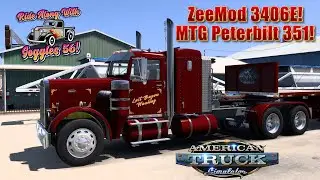 ATS | ZeeMod Cat 3406E! Peterbilt 351! Wade Step Deck!