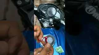 Bike unique security gadget 🔐🗝️ #bike #biker #video #viralvideo #instagram #india