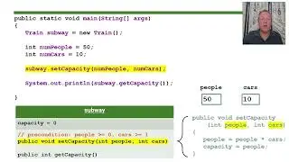 AP Computer Science A - Topic 3.5 - Part 3: Writing methods with Pre- and Post- Conditions