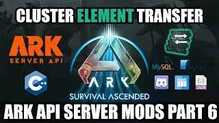 How to Create AsaAPI Plugins (Serverside Mods) Cluster Element Transfer Part 6