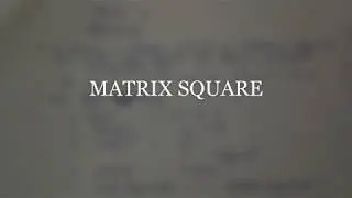 Introduction to polynomials part-1 | class-9 | Matrix Square |