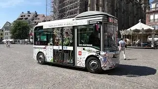 Navette électrique Mulhouse le trajet.