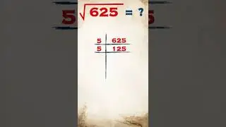 Square Root of 625 | 625 ka vargmul | #shorts #viral #funny #trending #squareroot #publicmaths