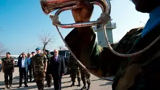 Lebanese Minister of Defense Yaacoub Sarraf visits UNIFIL headquarters
