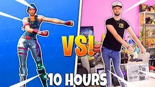 Ali-A Flossing for 10 Hours (Fortnite Floss Dance)