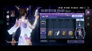 Season 3 Survivor Pass Vol 8 - MOONLIGHT GOODDES all skin and new caracter!!! | Pubg NewState
