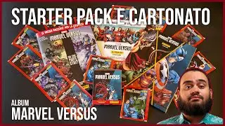ALBUM MARVEL VERSUS PANINI | Starter Pack e Cartonato