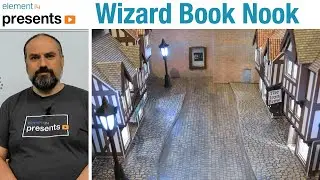 Make Your Own Ye Olde Book Nook Diorama with Arduino