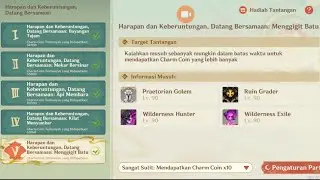 Genshin Impact : Event Ratern Rite Harapan Dan Keberuntungan, Datang Bersamaan: Menggigit Batu
