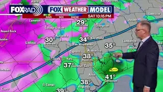 Houston winter storm forecast: Saturday evening update