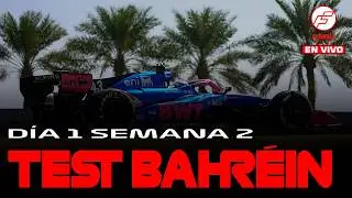TEST PRETEMPORADA BAHR&Eacute;IN EN VIVO: D&Iacute;A 1 CON FRANCO COLAPINTO EN ALPINE | FORMULA EXTREMA