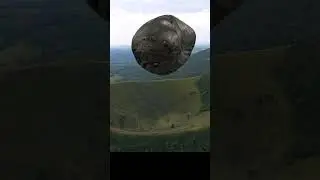 What Mars Moon Deimos will look like if placed on the Earth's surface I