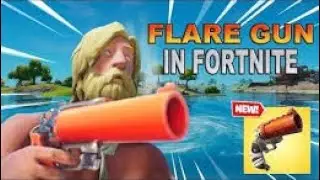 How to use NEW FLARE GUN in fortnite Season 3 chapter 2
