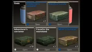 Crossout 28 BOX opening ОТКРЫТИЕ КЕЙСОВ