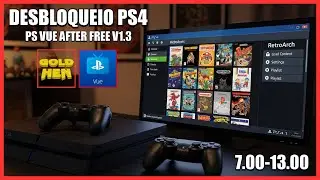 NEW UPDATE PS4 UNLOCK 7.00-13.00 PS VUE AFTER FREE V1.3