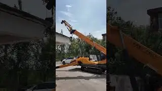 Spider crane display #chinesefactory #constructionequipment #constructionmachinery #spidercrane