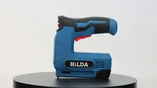 HILDA Professional Cordless Electric Nail Gun - USB Fast Charging, Lightweight Nail Gun for Carpe