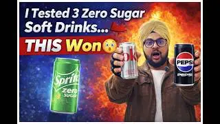 I Tested 3 Zero Sugar Soft Drinks&hellip; THIS Won 😳