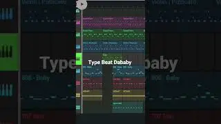 COMO FAZER UM BEAT TRAP ESTILO DABABY #flStudio Mobile #shorts