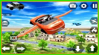 Flying Car Extreme Simulator Android #AmazingGame play HD [1]