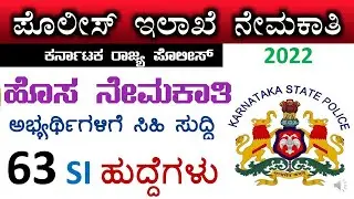 KSP Recruitment 2022 | How to Apply Online for 63 KSISF Sub Inspector @ rec21.ksp-online.in