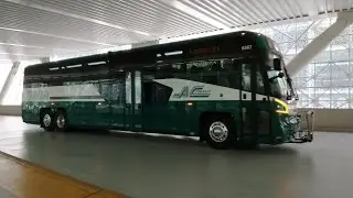 AC Transit 2022 MCI D45 CRT LE #6307 on Line F, 2016 Gillig Low Floor 40' #1534