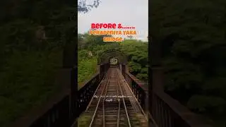 #flood#kandy#srilanka#railway#travel#yaka bridge#viral#ditwah#cyclone#bbcnews #hiru#news#mahaweli