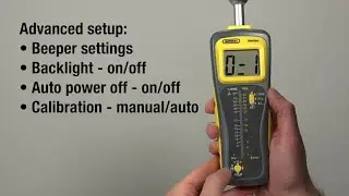 General Tools MMD950 Moisture Meter Review &mdash; Pin & Pinless Deep Sensing!