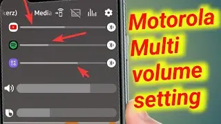Motorola multi volume setting / moto g73 multiple volume settings